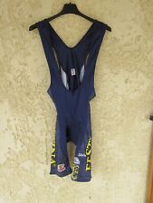 Combi Cuissard cycliste FESTINA short VIRENQUE vintage bleu marine Sibille S