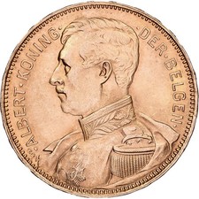 [#1261162] Belgium, 20 Francs, 20 Frank, 1914, Gold, EF, KM:79