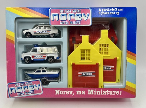 Coffret norev police caserne - coffret,