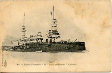 CARTE POSTALE / BATEAU / LE CHARLES MARTEL CUIRASSE