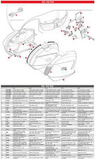 GIVI Z1387R Paires De Crochets Arrières À Rotation