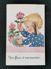 CPA Une Fleur et mes pensées - ILDA