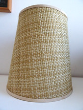 Abat-Jour en Corde Vannerie Tressée Vintage an 60 Rotin