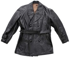 BLOUSON PARKA 3 QUART CUIR