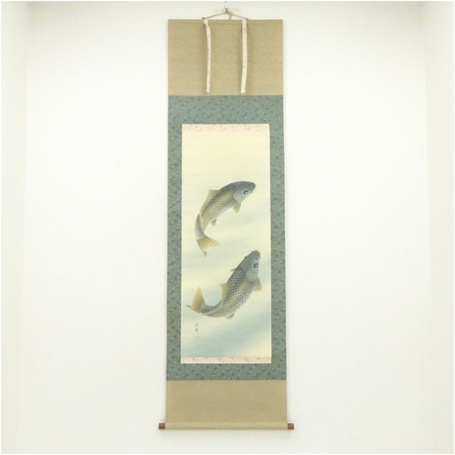 Peinture sur soie japonaise - , à