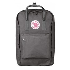 NEW - Official Fjallraven Kanken Laptop 17 Backpack Super Grey