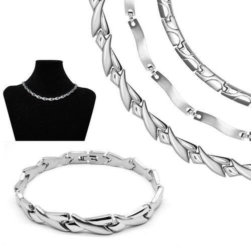 Jeu acier inoxydable collier - acier,