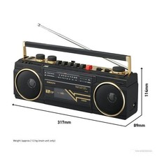 Lecteur cassette radio