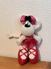 Ancien Diddl Petite Peluche Diddlina Danseuse Ballerines Ventouse No Porte-clés 