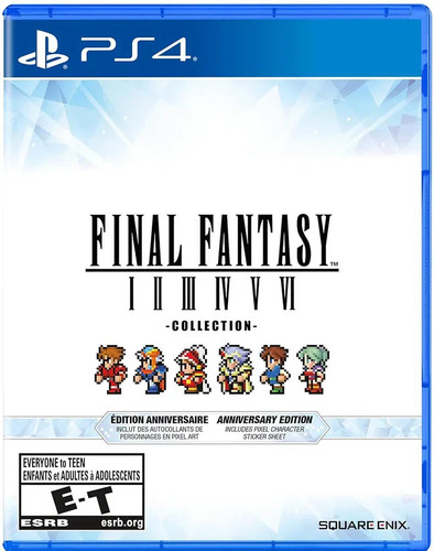 Final fantasy pixel - i-vi,