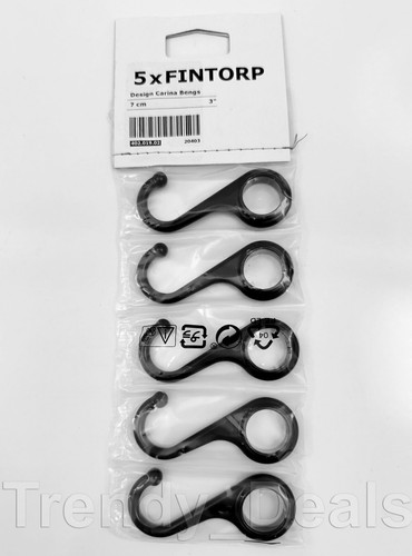 Pack ikea fintorp hooks - pack,