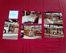 N° 17700  / VAN HOOL  /  5 photos argentiques en couleur au salon