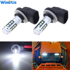 2X White LED Light Bulbs For a