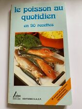 Livre de cuisine Le poisson au