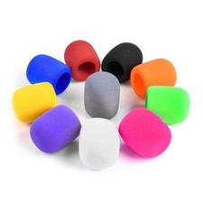 10 Pièces Bonnette Micro Microphone Couvre Pare-Brise Filtre Anti Pop pour In...