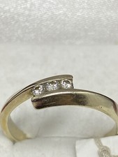 14k White Gold Diamond Ring
