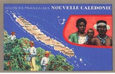 MIKIBP15-011- NOUVELLE CALEDONIE COLONIES FRANCAISES EDITION LION NOIR