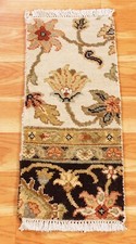Tapis Coureur Fait Main Beige