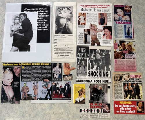 Madonna collection clippings - madonna,