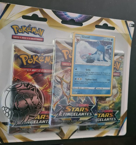 Carte pokémon tripack stars - pokémon,