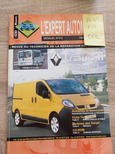 Revue technique renault - renault, trafic