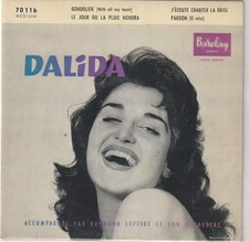 45 Tours DALIDA " Gondolier "