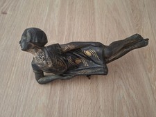 Sculpture art déco - art, femme