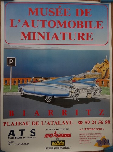 Rare affiche musée - musée, de