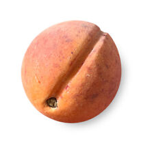 Sculpture Abricot Fruit Marbre