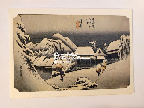 Route tokaido neige - la, du
