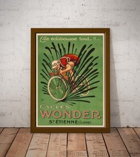 Affiche-Poster velo  Cycles