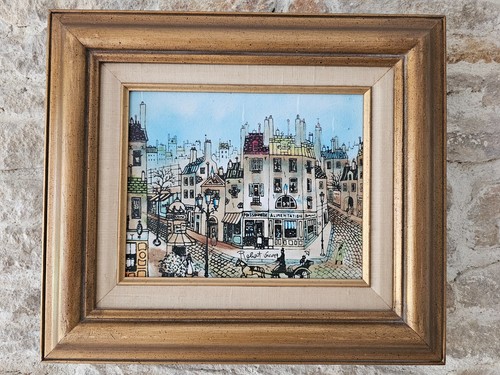 Tableau huile sur toile - toile,