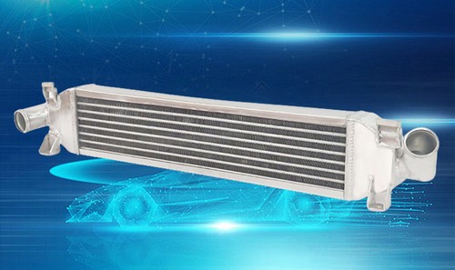 Aluminum intercooler for ford - aluminum,