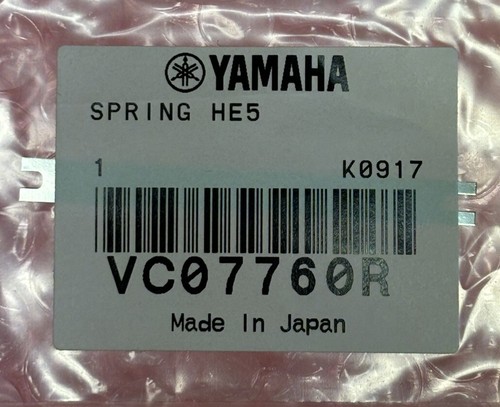 Oem yamaha vc07760r key - yamaha, spring