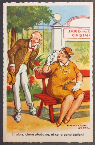 Carte postale humoristique - carte,