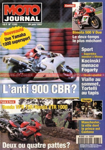 Moto journal 1285 essai road - journal,