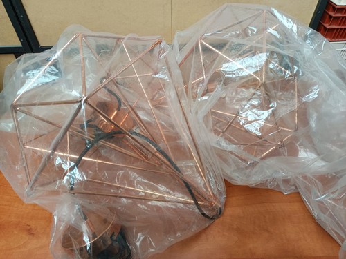 Lustre suspension filaire
