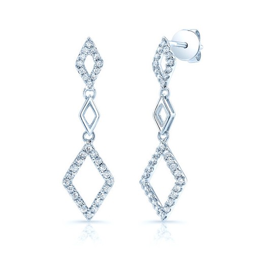 14k blanc diamant - or,