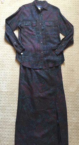 Breeches dark paisley - paisley, blouse