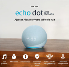 Nouvel Echo Dot (5E Génération, Modèle 2022) Avec Horloge | Enceinte Connectée