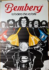 René Gruau - Affiche Publicitaire - Bemberg - BID NOW ! OFFREZ MAINTENANT