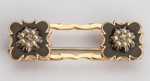 Broche perles fines et - perles,