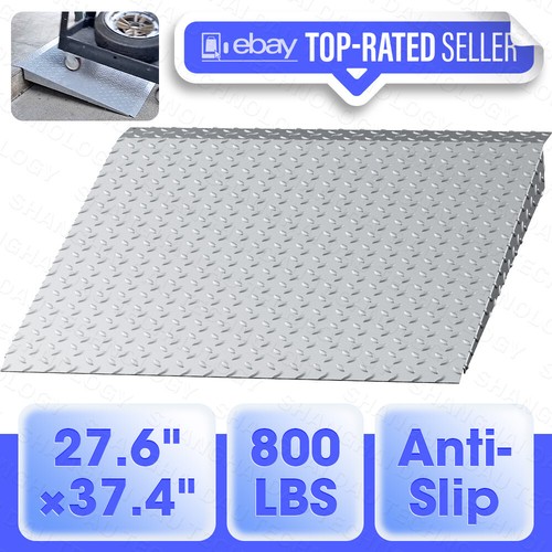 Alloy iron door threshold ramp - iron,