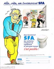 PUBLICITE ADVERTISING 065  2002  SFA  sanibroyeur par