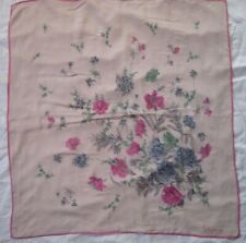 Foulard en crêpe de soie VALENTINO vintage scarf - 90 cm x 90 cm