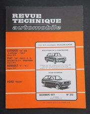 REVUE TECHNIQUE AUTOMOBILE RTA
