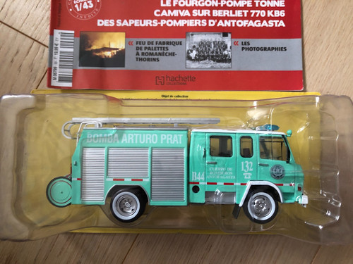Ixo camion pompiers - 1/43,