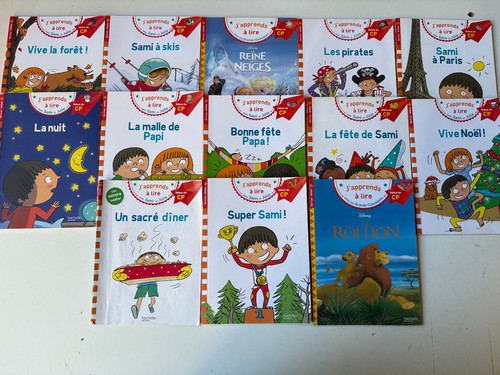 Lot livres apprends - 13,
