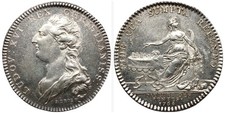 Jeton Argent , Louis XVI , Les