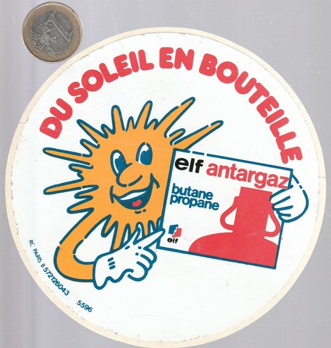 Autocollants automobile elf - autocollants,